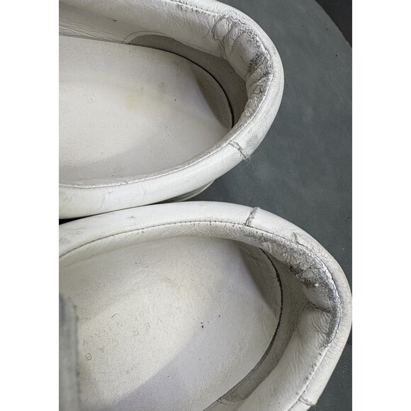 Oliver Cabell Low 1 Women's Sneakers Shoes Size 8 Italian Calfskin Leather White - Picture 11 of 13